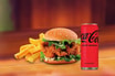 Chicken Fillet Burger Meal